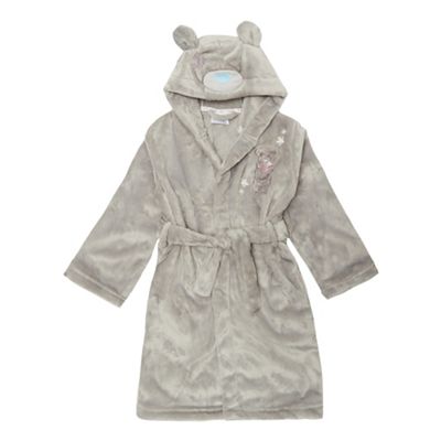 Tatty Teddy Girls' grey 'Me To You' bear hooded dressing gown